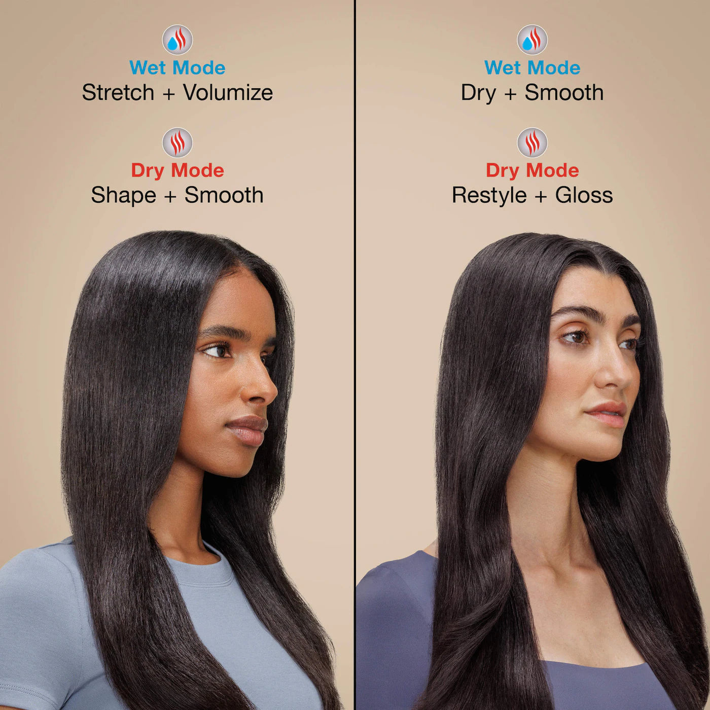 Pre-orden: Shark Beauty | Shark Glossi™ 2-in-1 Hot Tool and Air Glosser - Imagen 2