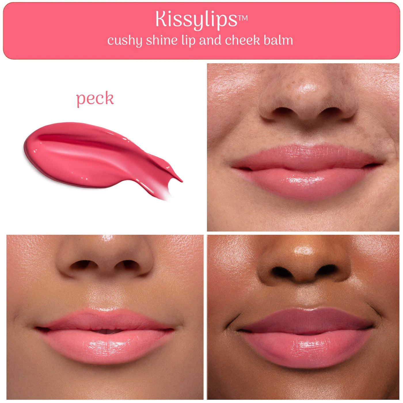 Peck - blush pink
