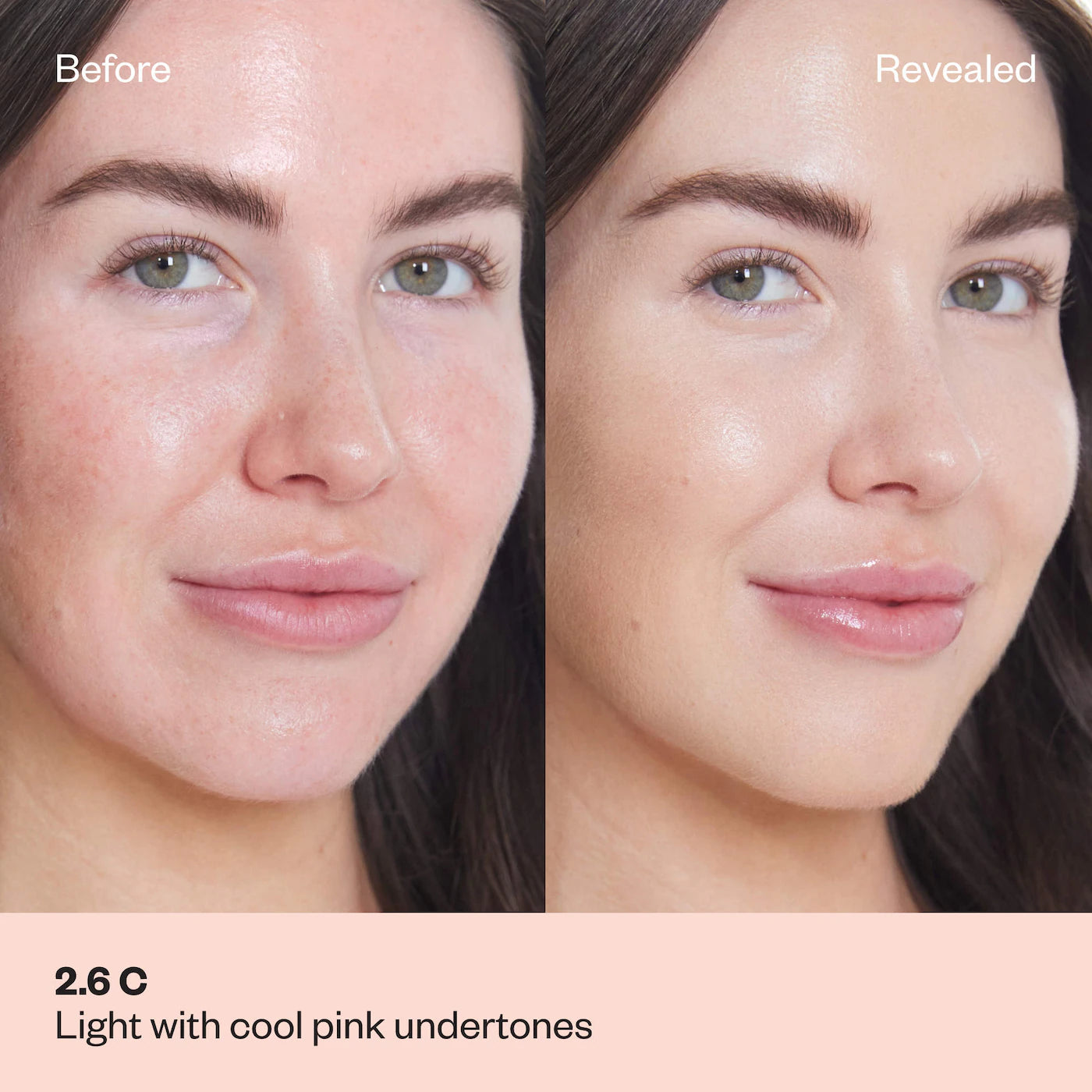 2.6 - light with cool pink undertones