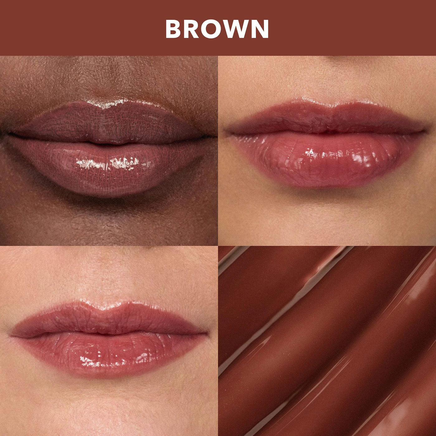 Brown - rich chocolate brown